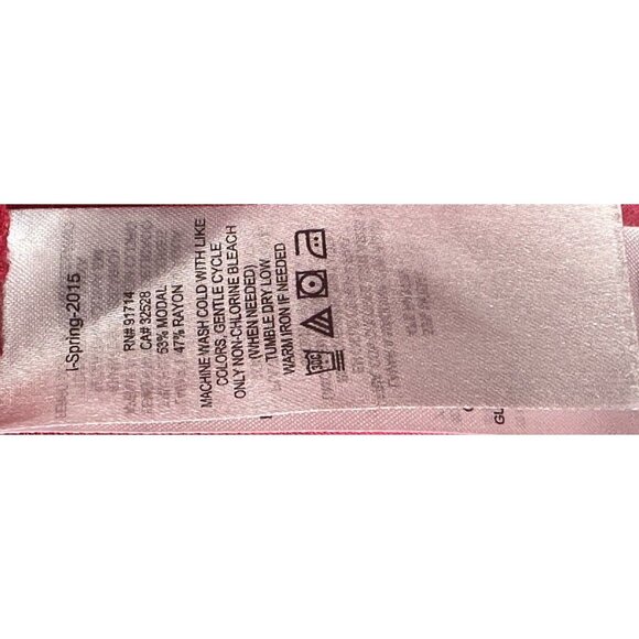 A/X Armani Exchange Womens T Shirt Wrap V-Neck Short Sleeve Tee Pink Size Small - Picture 7 of 13